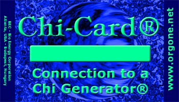 Chi-card for chi generators